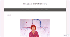 Desktop Screenshot of joanbrownestate.org